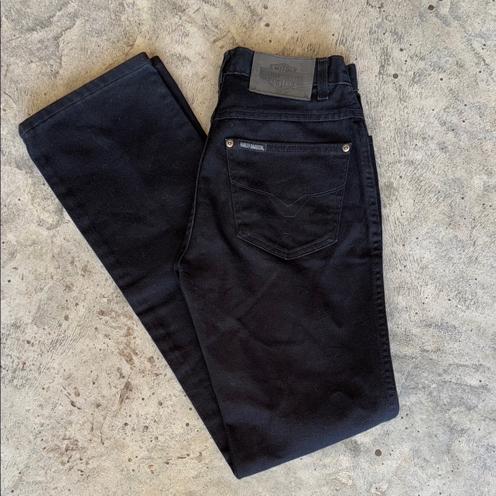 Harley Davidson Black Jeans